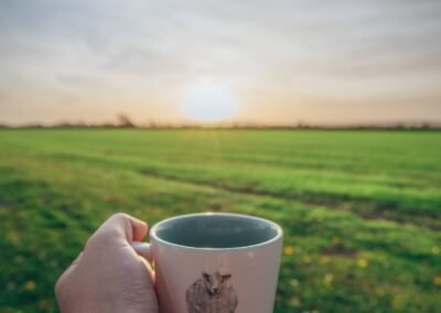 Stunning Sunrise in Glamping Accommodation