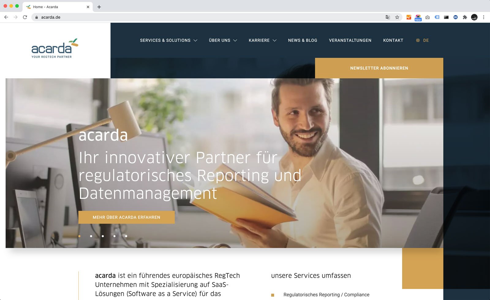 Acarda – Portfolio of Dayn Wellbeloved